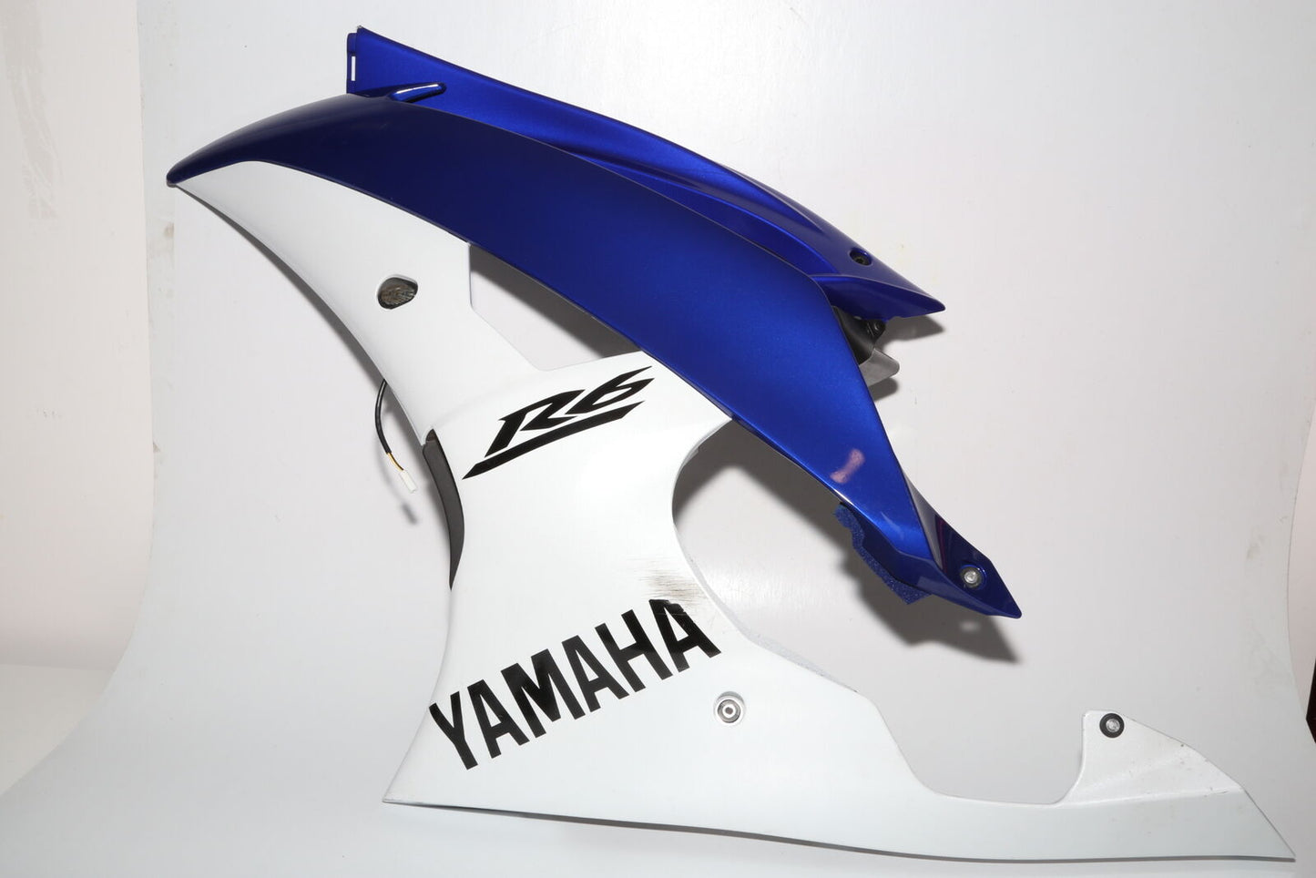 08-16 Yamaha Yzf R6 Right Lower Mid Upper Side Fairing Cowl OEM