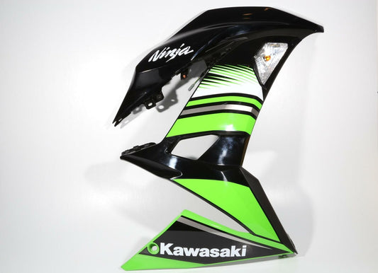 17-19 Kawasaki Ninja 650 Right Lower Mid Upper Side Fairing Cowl OEM