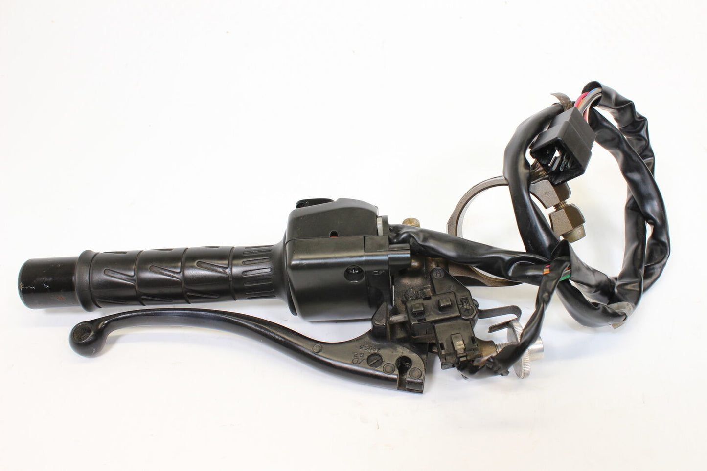 05-06 Kawasaki Ninja Zx6r 636 Left Clip On Handlebar W Switches & Perch OEM