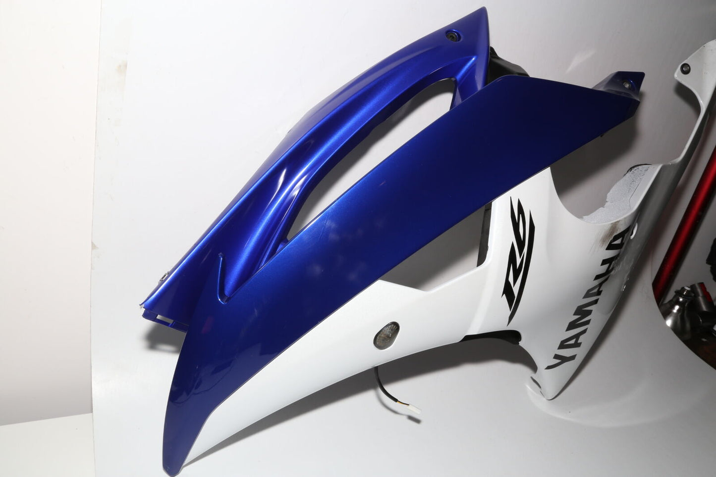 08-16 Yamaha Yzf R6 Right Lower Mid Upper Side Fairing Cowl OEM