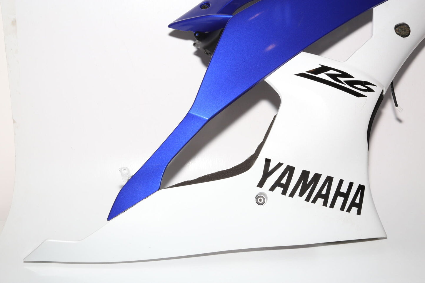 08-16 Yamaha Yzf R6 Right Lower Mid Upper Side Fairing Cowl OEM