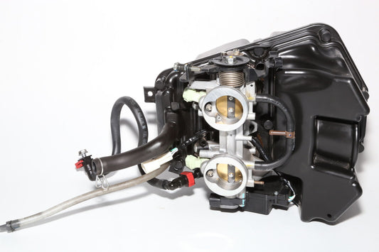 17-19 Kawasaki Z650 Fuel Injectors Throttle Bodies Air Box & Fuse Hose OEM NICE