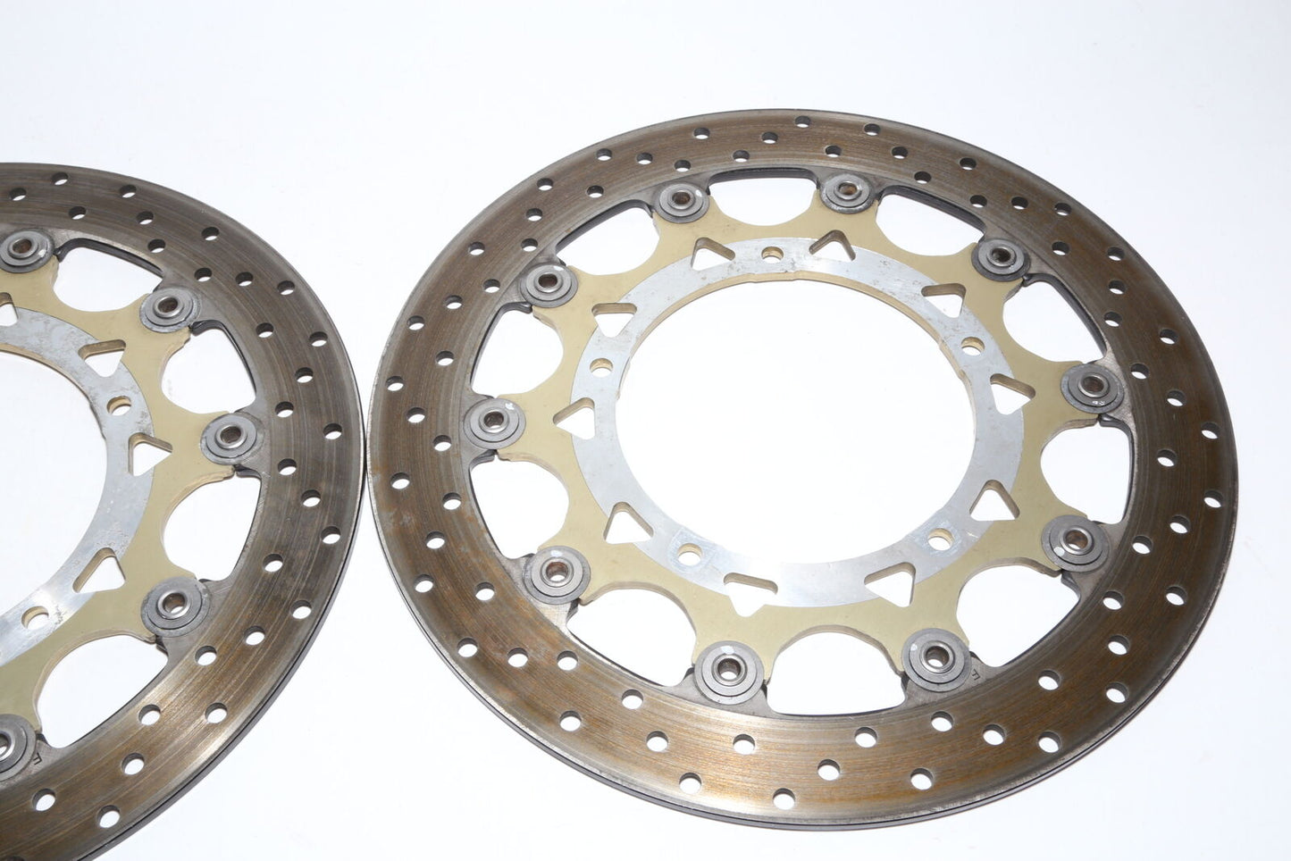 04-06 Yamaha Yzf R1 Front Left Right Brake Rotors Discs OEM *NICE* LOW MILES