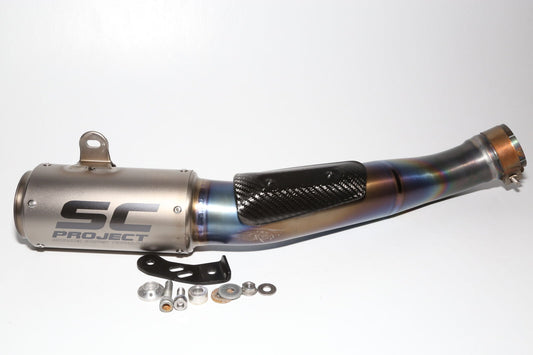19-21 Aprilia  Rsv4 RR SC PROJECT Exhaust Pipe Muffler Slip On Can
