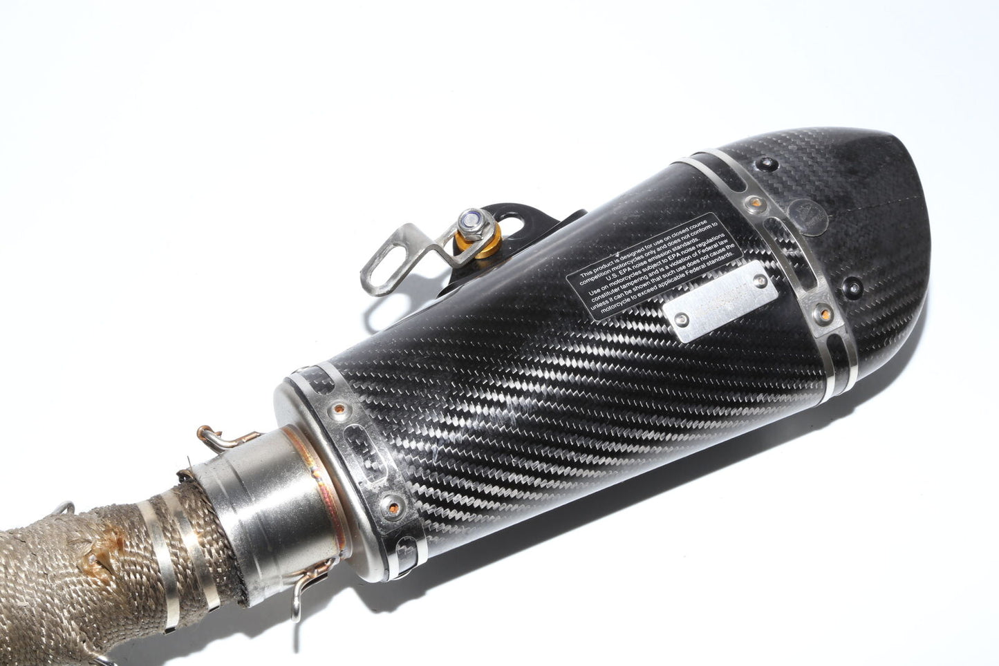 99-01 Triumph Speed Triple T509 Yoshimura Muffler OEM Cabezales