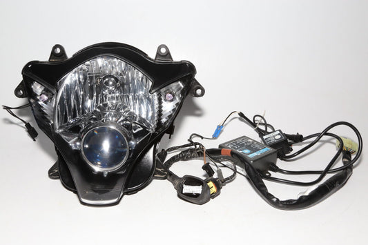 06-07 Suzuki Gsxr600 750 OEM Front Headlight Lamp W/HID BULB & BALLAST