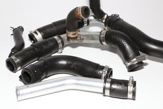 08-16 Yamaha Yzf R6 Radiator Hoses Engine Coolant Water Pipes Hose Kit Set OEM