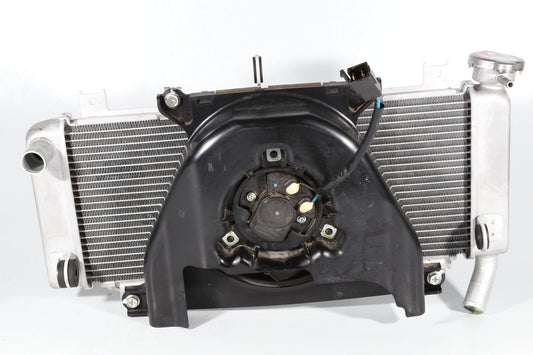 17-19 Kawasaki Ninja 650 Engine Radiator Motor Cooler Cooling Radiater & FAN OEM