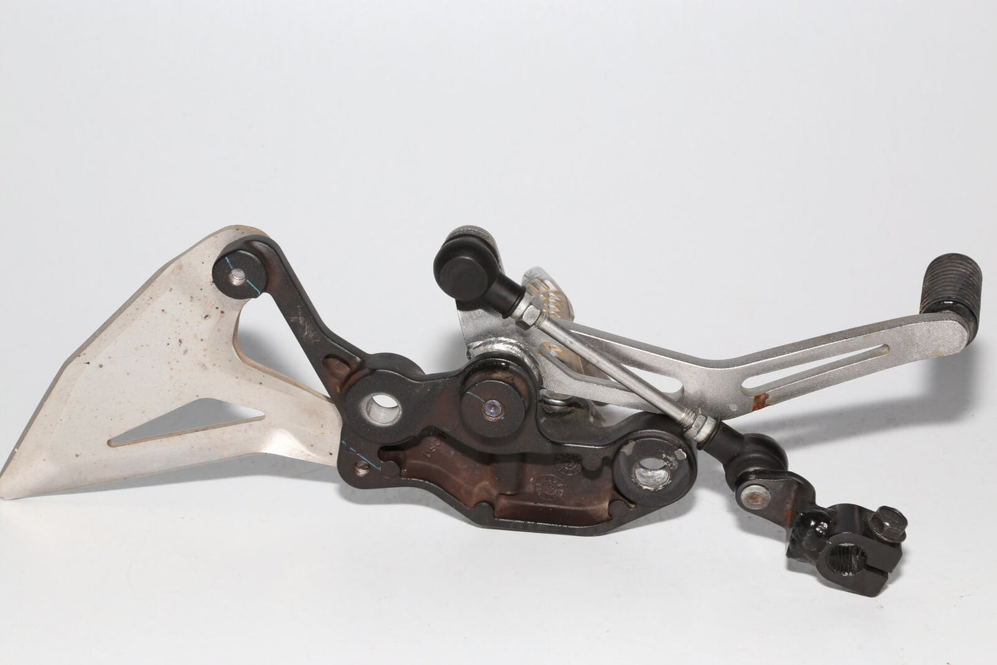 19-22 Kawasaki Z400 NINJA 400 Left Rearset Rear Set Foot Peg W Shifter OEM