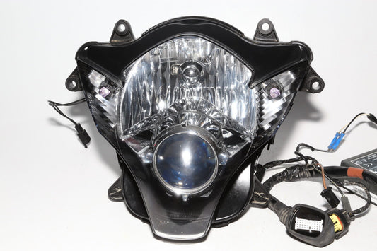 06-07 Suzuki Gsxr600 750 OEM Front Headlight Lamp W/HID BULB & BALLAST