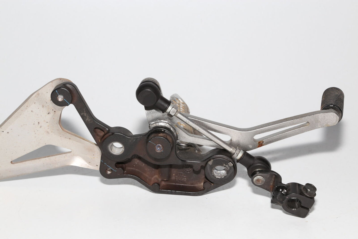 19-22 Kawasaki Z400 NINJA 400 Left Rearset Rear Set Foot Peg W Shifter OEM