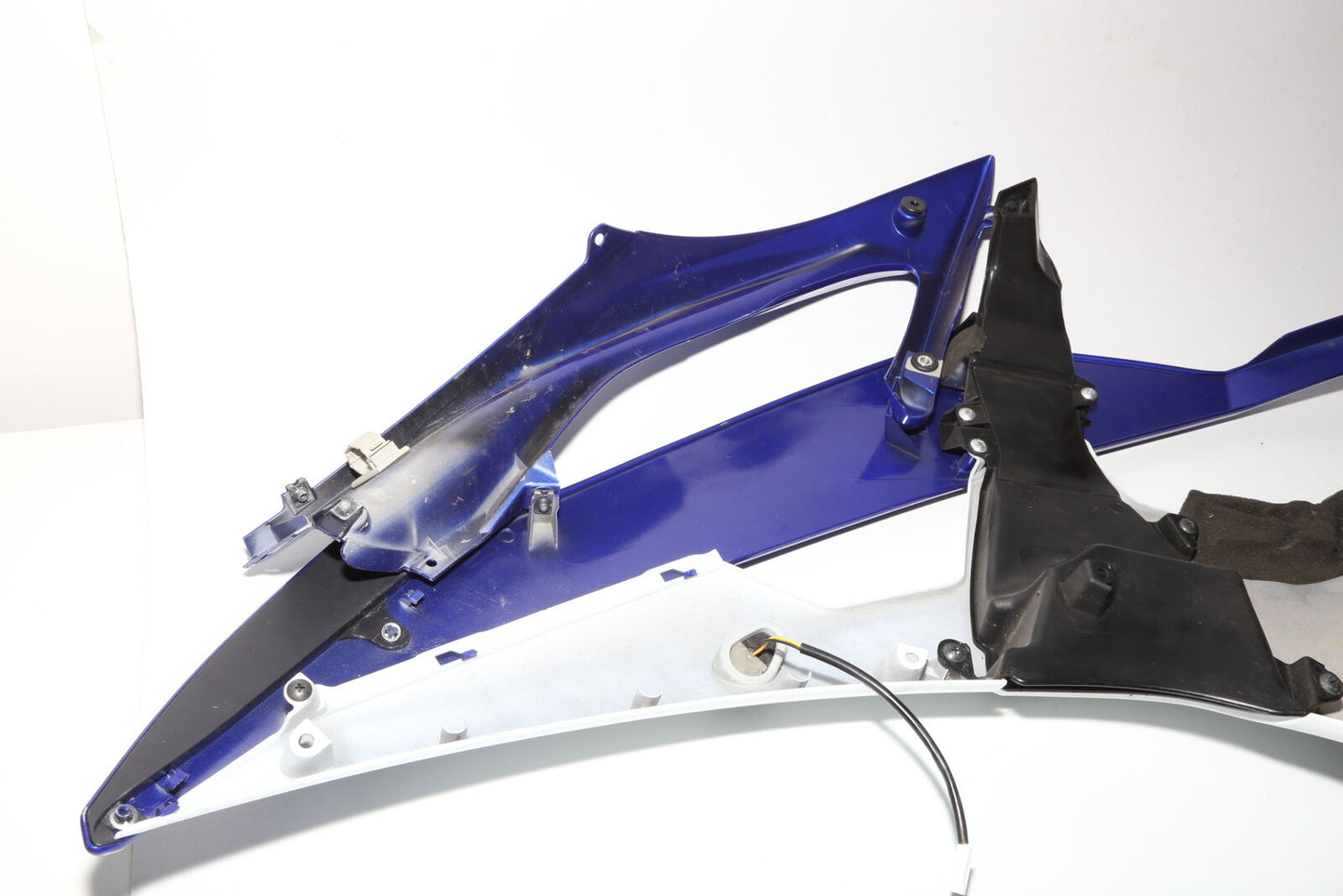 08-16 Yamaha Yzf R6 Right Lower Mid Upper Side Fairing Cowl OEM