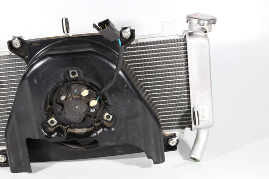 17-19 Kawasaki Ninja 650 Engine Radiator Motor Cooler Cooling Radiater & FAN OEM