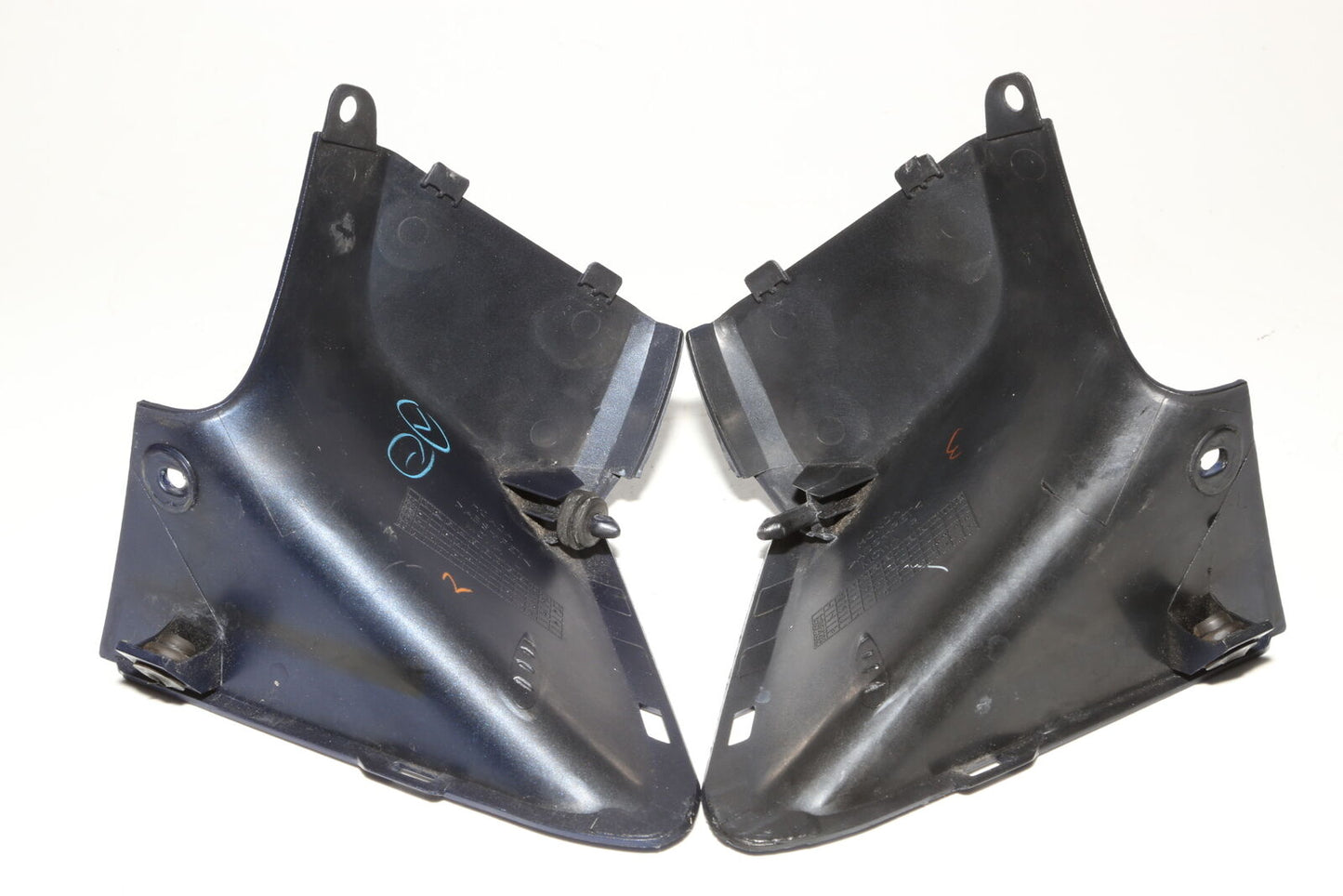 02-09 Honda Interceptor 800 Vfr800 Tableau Housse Bord Carénages Gauche & Droit