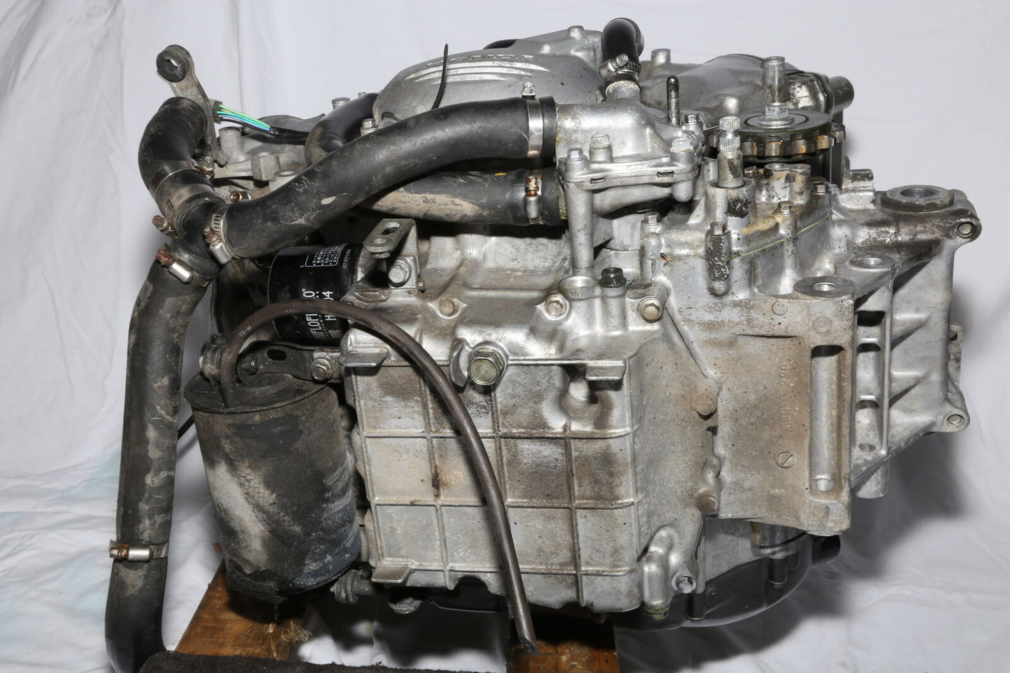 02-09 (07) Honda Interceptor 800 Vfr800 Engine Motor RUNNING MOTOR *SEE VIDEO