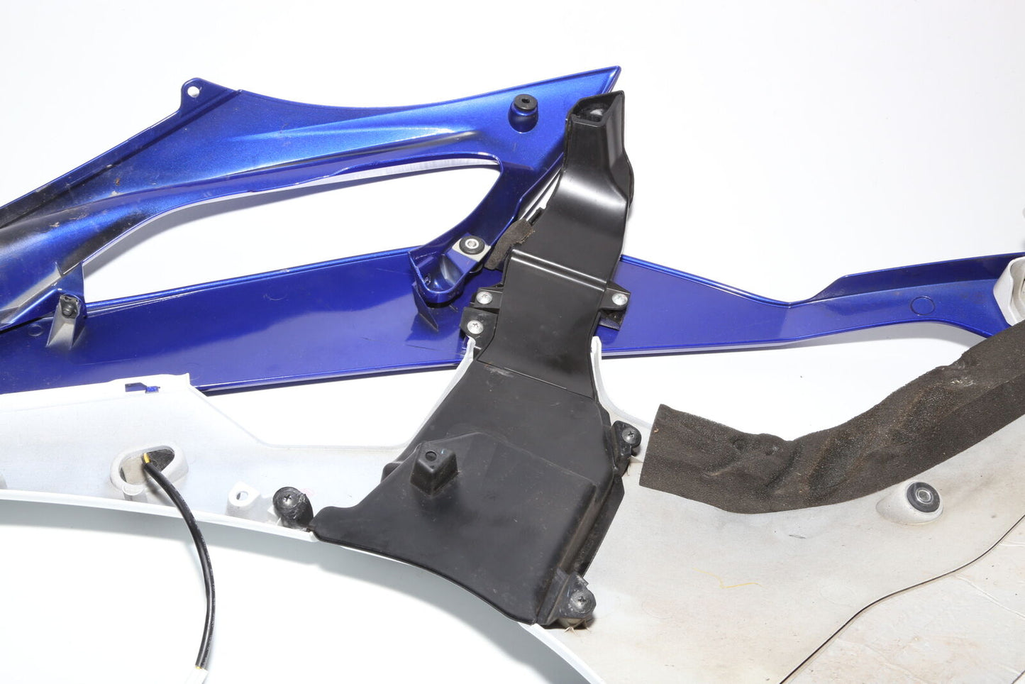 08-16 Yamaha Yzf R6 Right Lower Mid Upper Side Fairing Cowl OEM